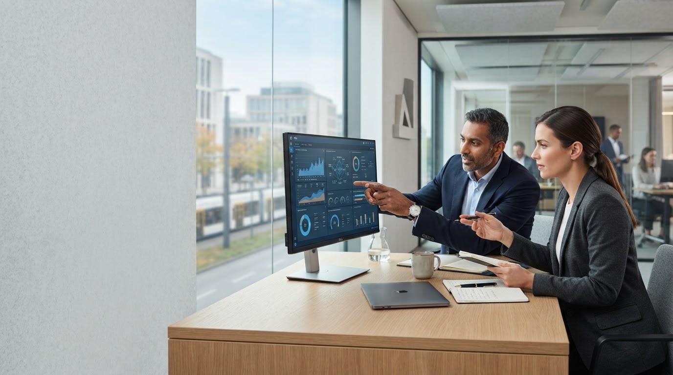 Lautaris Dashboard-Oberfläche mit Datenanalyse und Trendverlauf